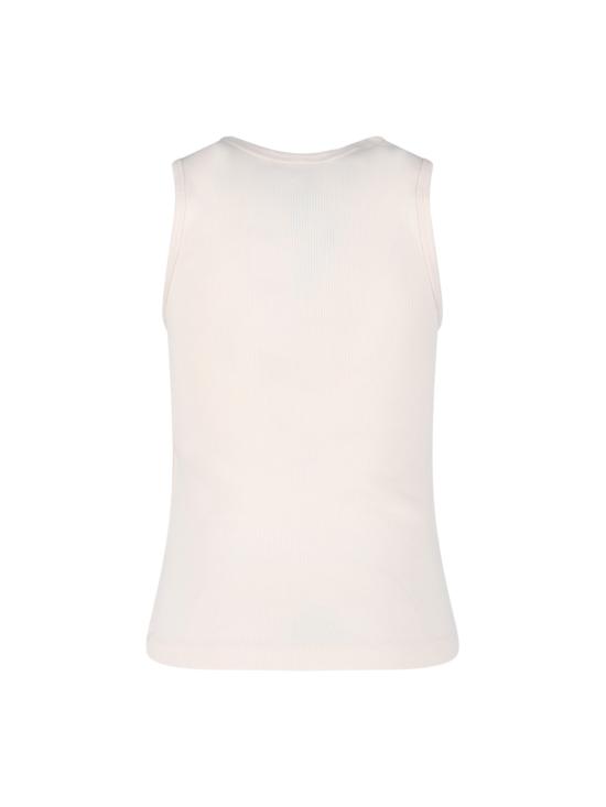 25FW 메종키츠네 베이비 폭스 립드 탱크탑 MW00121KA0033 0306 Pink - MAISON KITSUNE