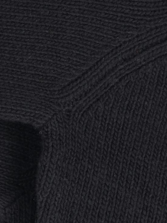 25FW 메종키츠네 드레스드 폭스 인타르시아 울 점퍼 PW00812KH0002 P199 Black - MAISON KITSUNE