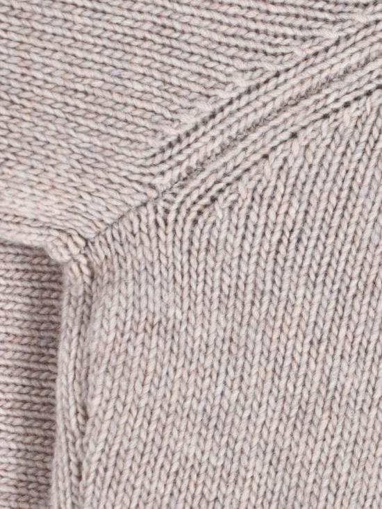 25FW 메종키츠네 드레스드 폭스 인타르시아 울 점퍼 PW00812KH0002 0382 Beige - MAISON KITSUNE