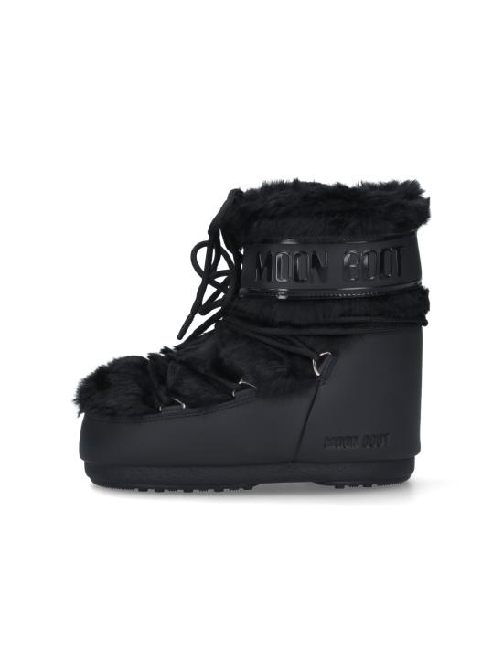 25FW 문부츠 아이콘 나일론 로우 부츠 80D1409390 N001 Black - MOON BOOT