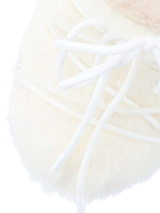 25FW 문부츠 아이콘 나일론 로우 부츠 80D1409390 A002 White - MOON BOOT