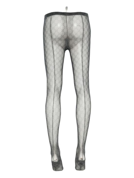 25FW 구찌 프린티드 스트레치 나일론 타이즈 849720 3GAN91060 Black - GUCCI