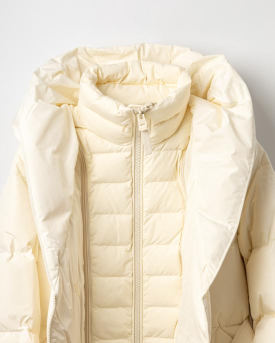 25FW 맥케이지 코트 AYUMI CREAM White - MACKAGE