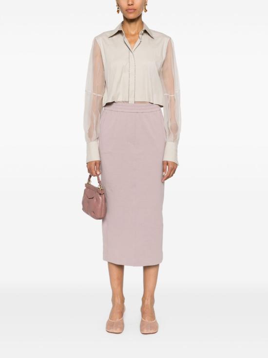 25FW 브루넬로 쿠치넬리 셔츠 MP091MQ406 C7498 Beige - BRUNELLO CUCINELLI