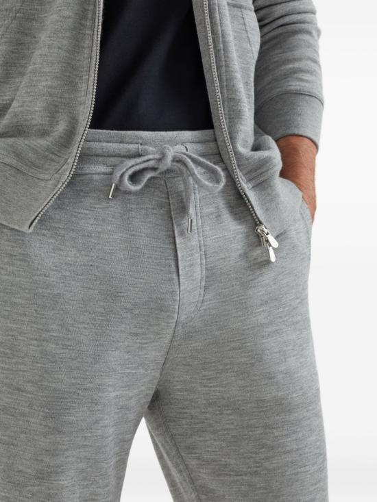 25FW 브루넬로 쿠치넬리 스트레이트 팬츠 MM8353243G C8299 Light Grey - BRUNELLO CUCINELLI