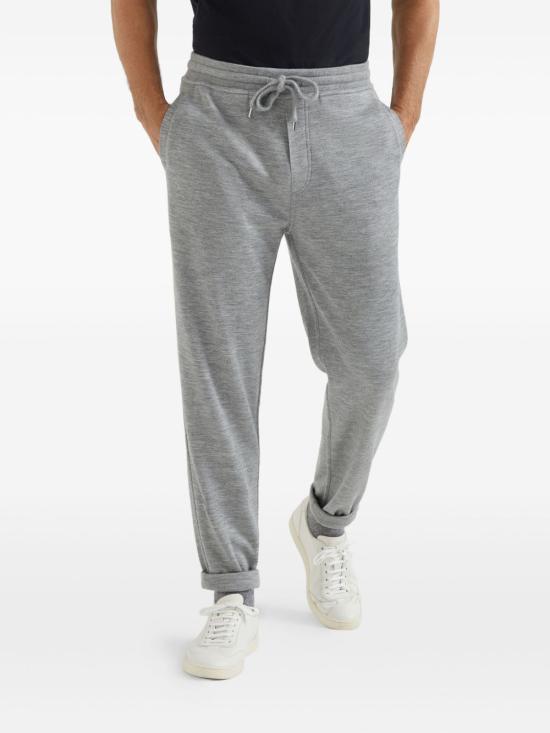 25FW 브루넬로 쿠치넬리 스트레이트 팬츠 MM8353243G C8299 Light Grey - BRUNELLO CUCINELLI