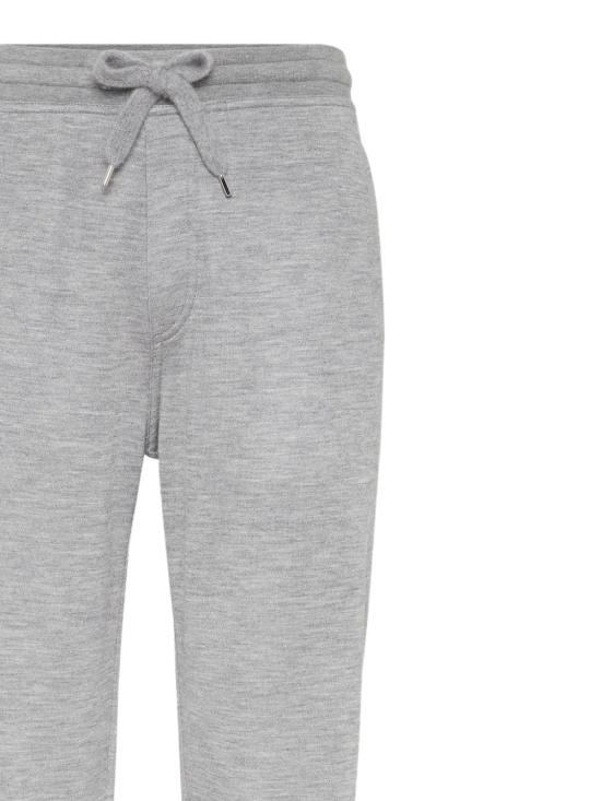 25FW 브루넬로 쿠치넬리 스트레이트 팬츠 MM8353243G C8299 Light Grey - BRUNELLO CUCINELLI