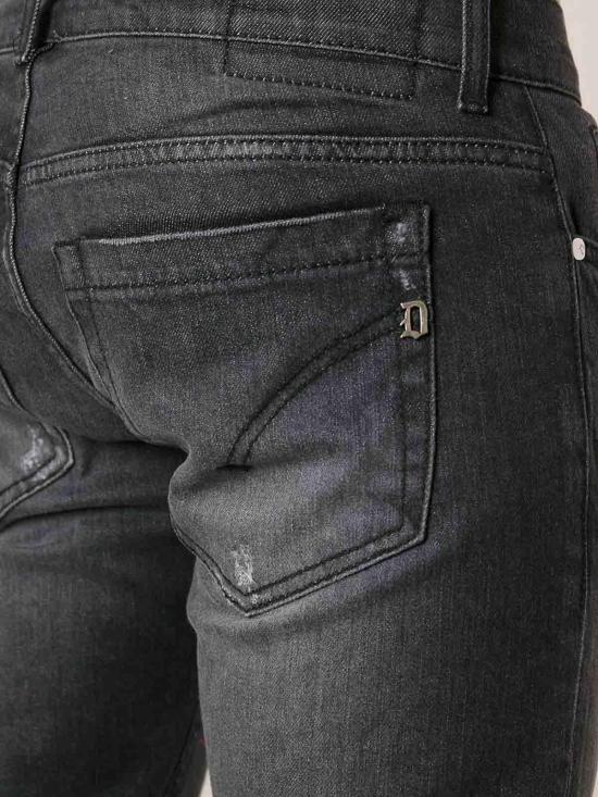 25FW 돈답 스트레이트 팬츠 UP232DS0369ULM3DU999 Black - DONDUP