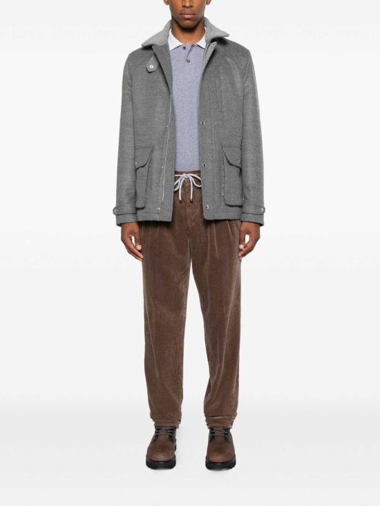 25FW 브루넬로 쿠치넬리 폴로 티셔츠 M0B138791GCU263 Grey - BRUNELLO CUCINELLI