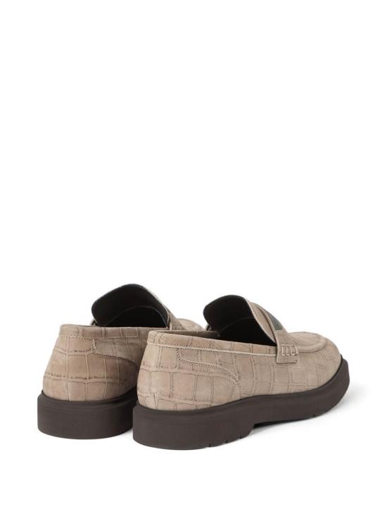  브루넬로 쿠치넬리 로퍼 MZDCG2370PC3983 Beige - BRUNELLO CUCINELLI