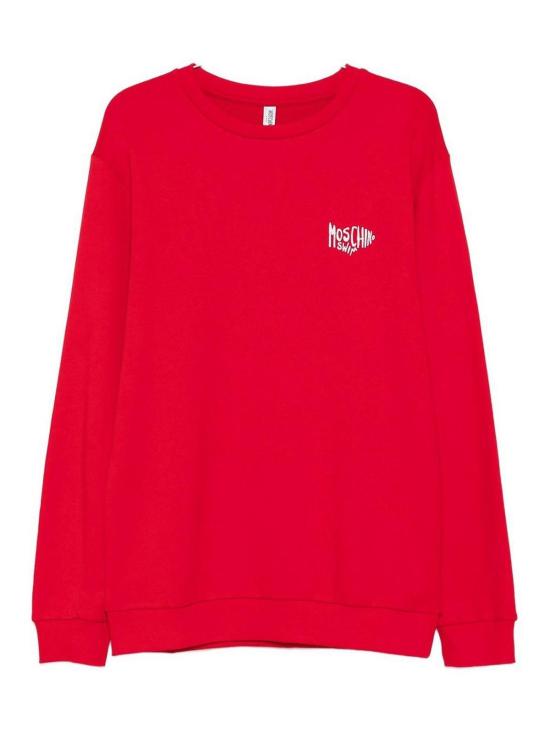  모스키노 긴팔 티셔츠 170293130110 Red