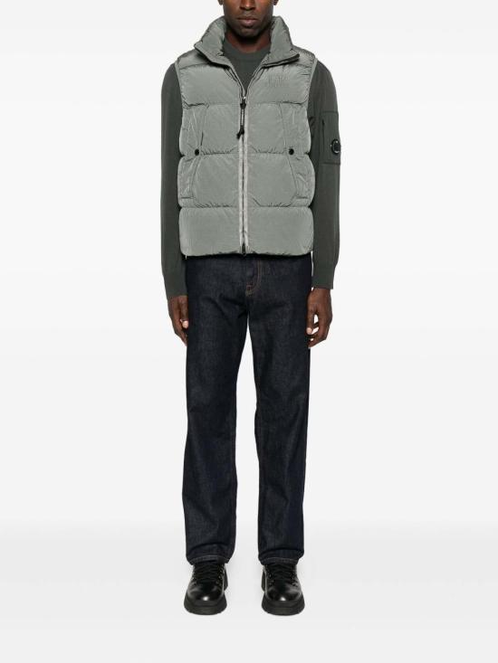 25FW 씨피 컴퍼니 스웨터 19CMKN037A005528A978 Grey - C.P. COMPANY