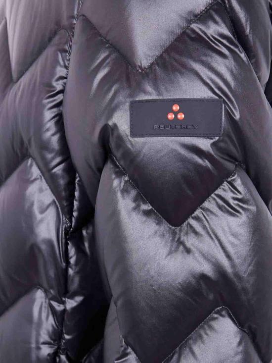  페트레이 호노바 LKS 04 쉐브론 퀼팅 다운 재킷  PEU558101181950HONOVANER Black - PEUTEREY