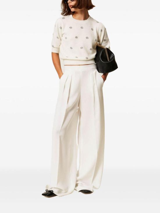 25FW 트윈셋 스웨터 252TT318100282 White - TWINSET