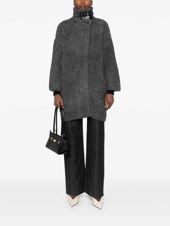  리우조 터틀넥 MF5441MA50P02050 Grey - LIU JO