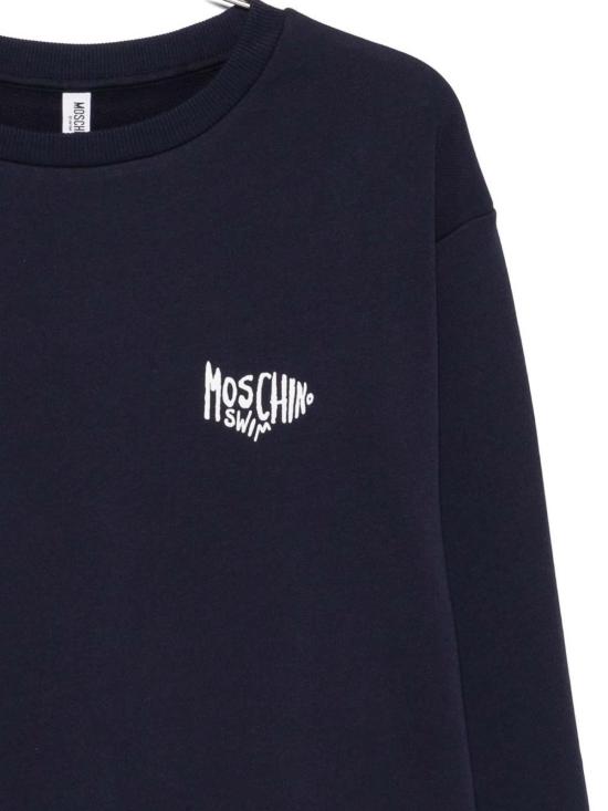  모스키노 긴팔 티셔츠 170293130290 Blue - MOSCHINO