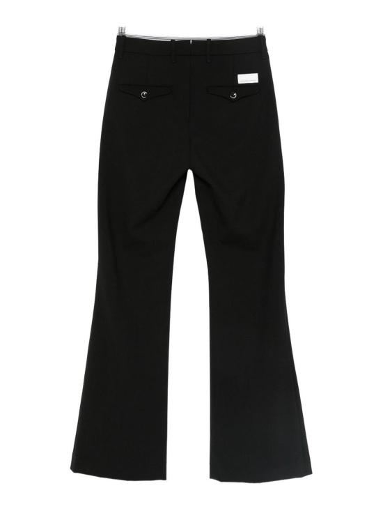  나인인더모닝 플레어 팬츠 9FW25PI42A15 Black - NINE IN THE MORNING