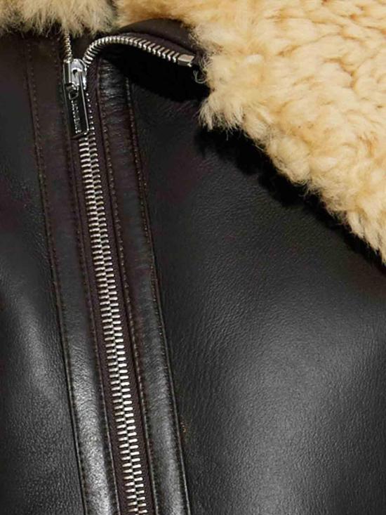  자크뮈스 가죽 자켓 OUW00119AC16L05880 Brown - JACQUEMUS