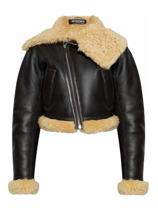  자크뮈스 가죽 자켓 OUW00119AC16L05880 Brown