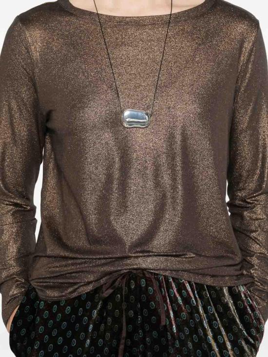 25FW 마제스틱필라쳐 긴팔 티셔츠 H25M014FT1082689 Brown - MAJESTIC FILATURES