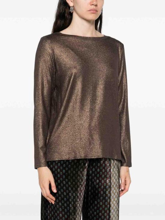 25FW 마제스틱필라쳐 긴팔 티셔츠 H25M014FT1082689 Brown - MAJESTIC FILATURES