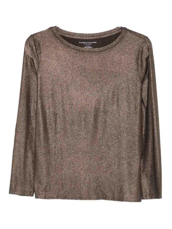 25FW 마제스틱필라쳐 긴팔 티셔츠 H25M014FT1082689 Brown
