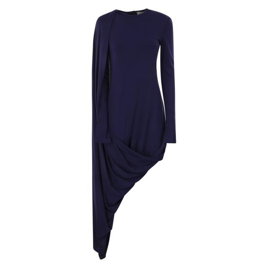 25FW 스포트막스 미디 원피스 2522626113600 BLUE