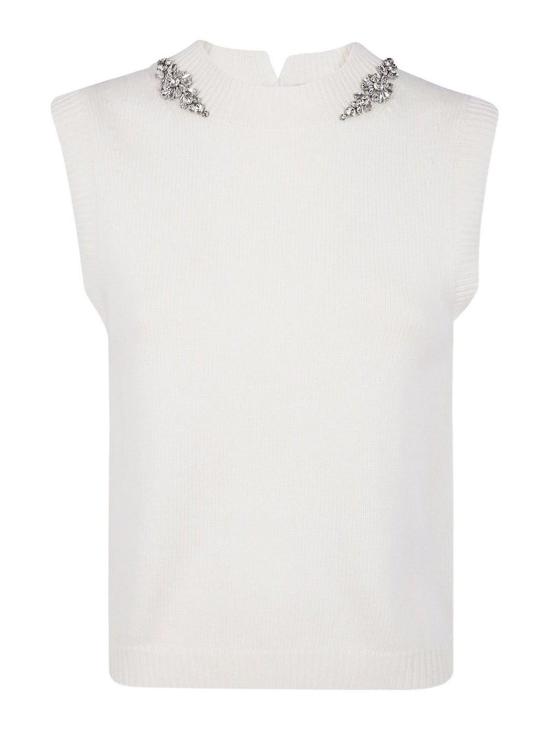 25FW 세미쿠튀르 베스트 Y5WD26A381 White