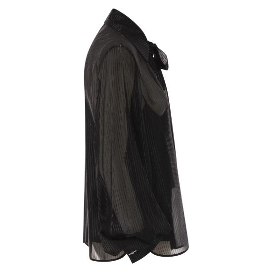 25FW 막스마라 블라우스/셔츠 2521266014600 BLACK - MAX MARA