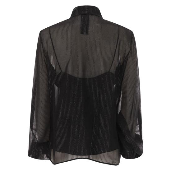 25FW 막스마라 블라우스/셔츠 2521266014600 BLACK - MAX MARA