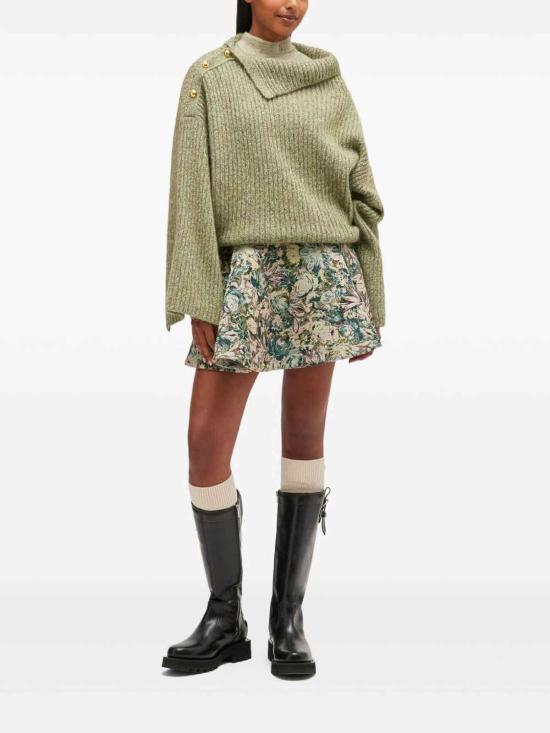  가니 탑 K2556753 Green - GANNI