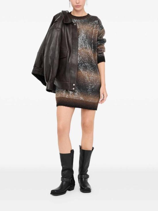  리우조 탑 MF5488MA14RS9472 Brown - LIU JO