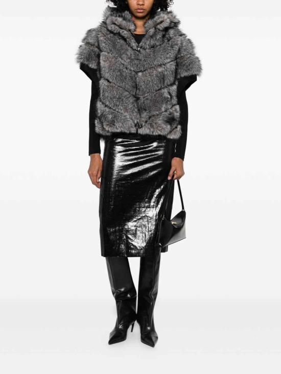  베타 코라디 무스탕 B654FOX00051 Grey - BETTA CORRADI