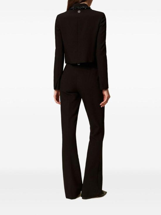 25FW 트윈셋 스트레이트 팬츠 252TT223200006 Black - TWINSET