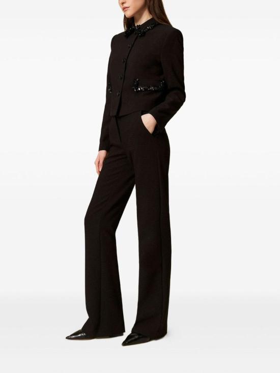 25FW 트윈셋 스트레이트 팬츠 252TT223200006 Black - TWINSET