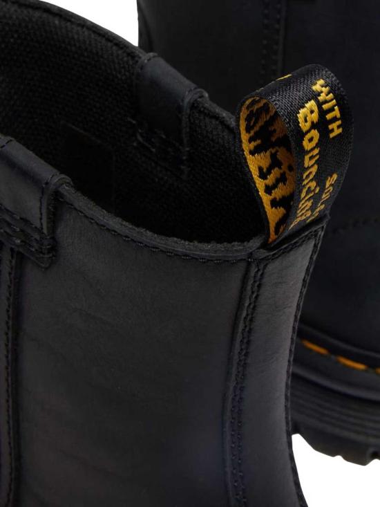 25FW 닥터마틴 제브잭 리거 레더 부츠 42662001 Black - DR.MARTENS