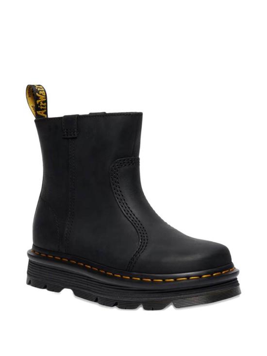 25FW 닥터마틴 제브잭 리거 레더 부츠 42662001 Black - DR.MARTENS