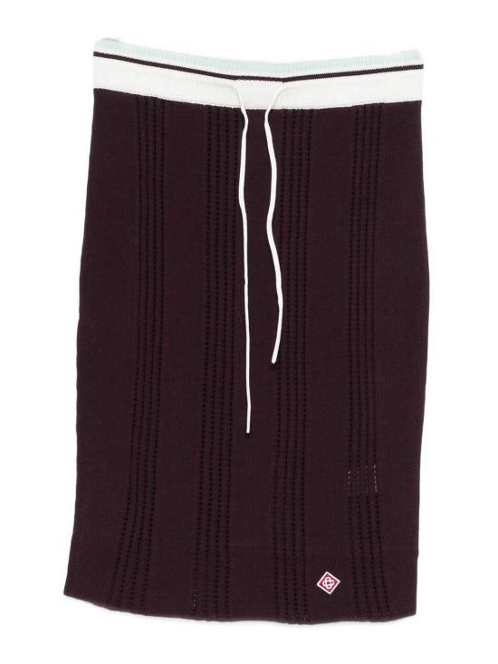  카사블랑카 미디 스커트 WAW25KW108001 Purple