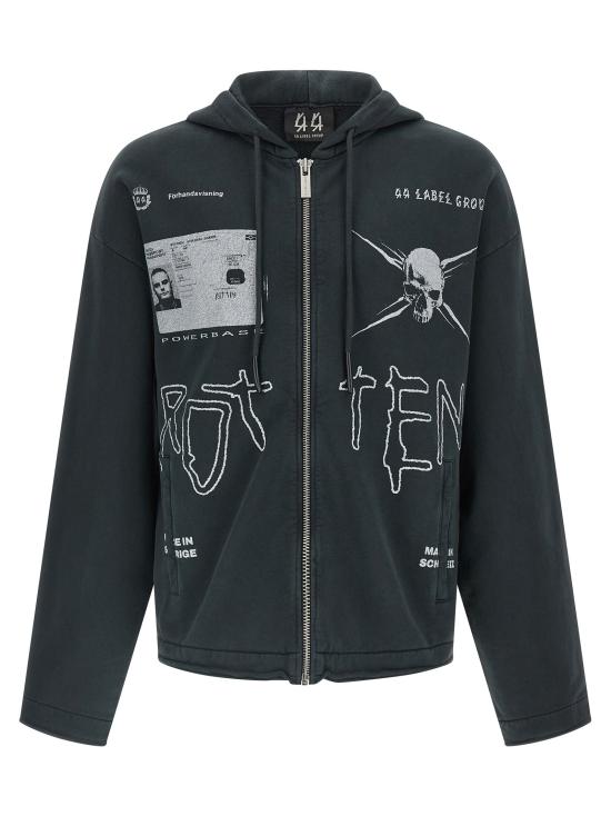 25FW 44레이블 긴팔 티셔츠 B0030610FA679P685