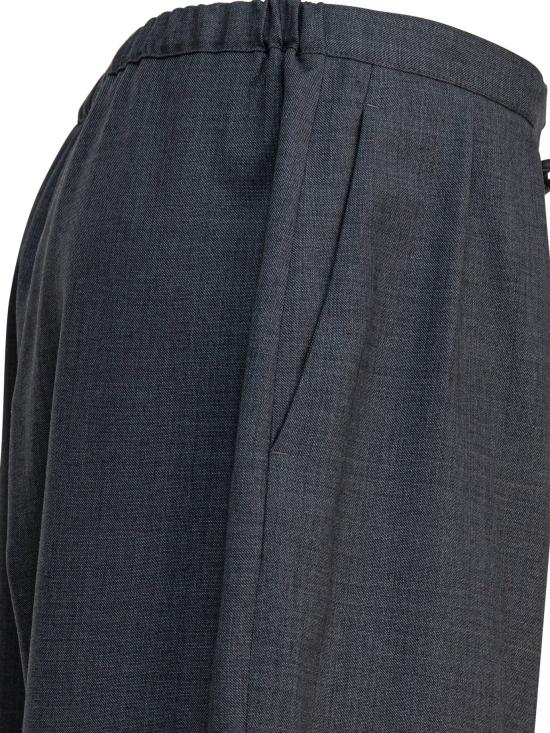 25FW 루루 드 세종 스트레이트 팬츠 COVELDSANTHRACITEMELANGE - LOULOU DE SAISON