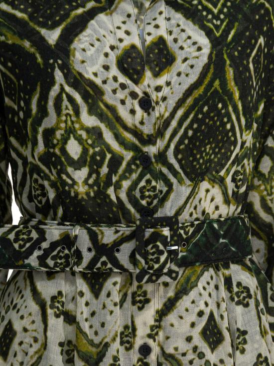 25FW 사만다 성 원피스 ASTERTIEDYEMALDIVESIVORYOLIVEGREEN - SAMANTHA SUNG