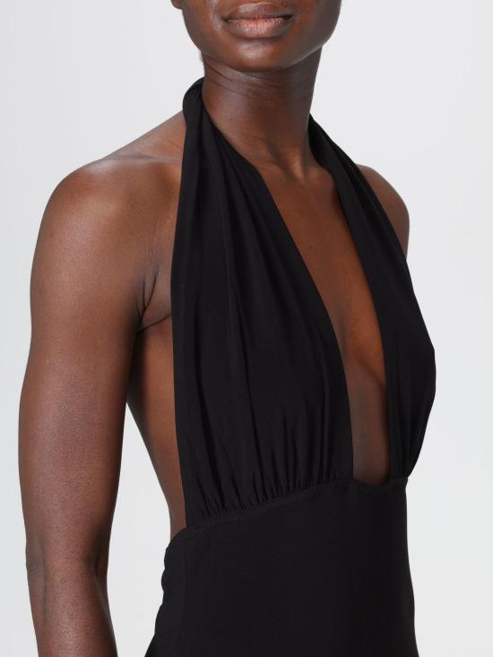 25FW 노마카말리 점프수트 KK225JPLQ38001 Black - NORMA KAMALI