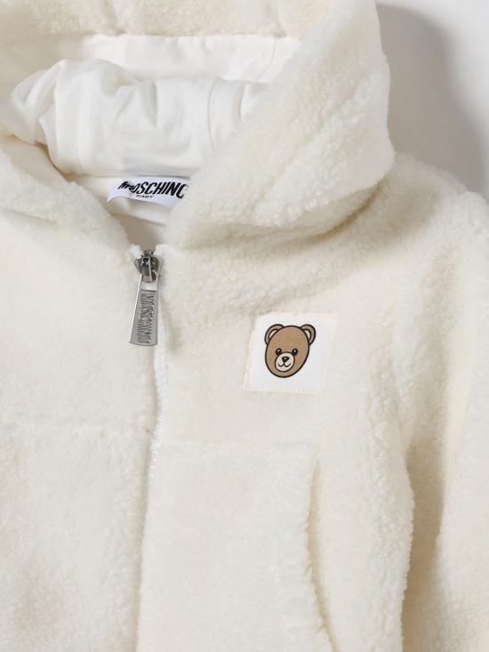 25FW [키즈] 모스키노 캐주얼 자켓 MUA008LIA00 10063 Yellow Cream - MOSCHINO