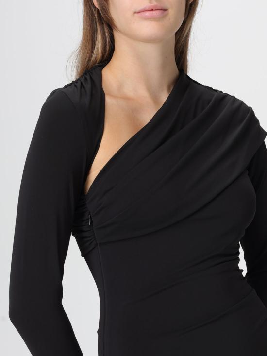 25FW 아멘쿠튀르 롱 원피스 AMW25501W25003 009 Black - AMEN COUTURE