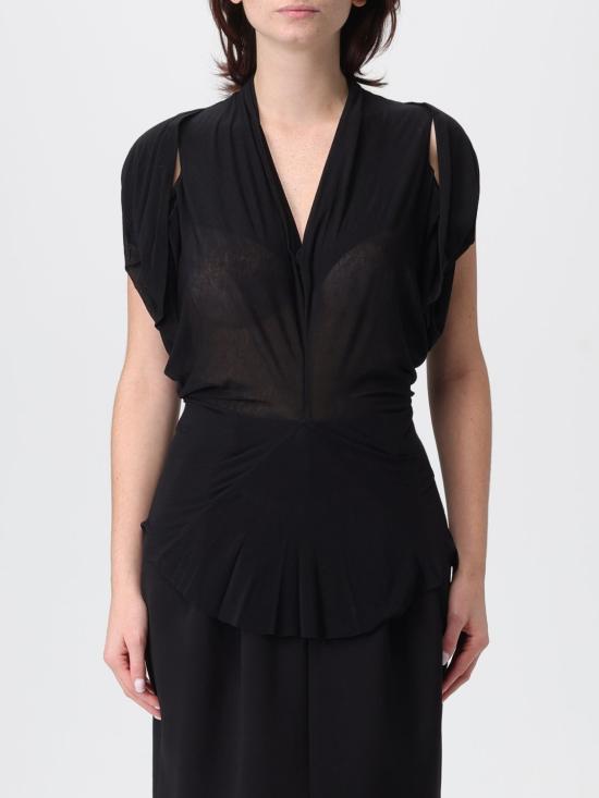 25FW 아멘쿠튀르 민소매 티셔츠 AMW25204W25006 009 Black