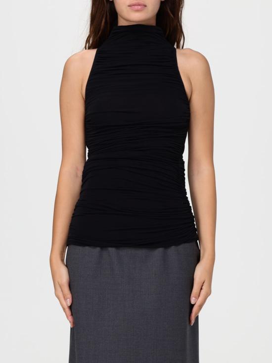 25FW 아멘쿠튀르 민소매 티셔츠 AMW25215W25006 009 Black