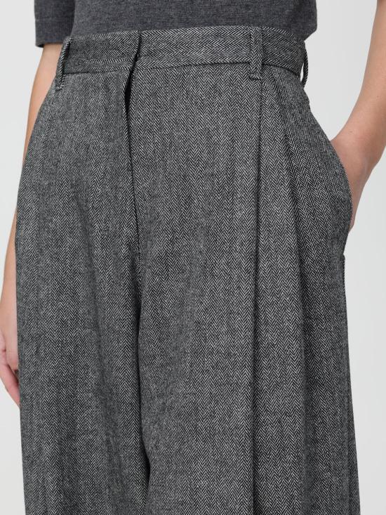 25FW 에스막스마라 스트레이트 팬츠 2529136113600 001 Grey - 'S MAX MARA