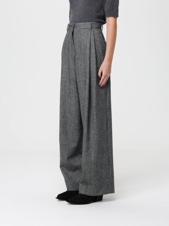 25FW 에스막스마라 스트레이트 팬츠 2529136113600 001 Grey - 'S MAX MARA