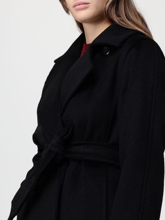 25FW 막스마라 MANUELA 마누엘라 코트 2521016062600 002 Black - MAX MARA