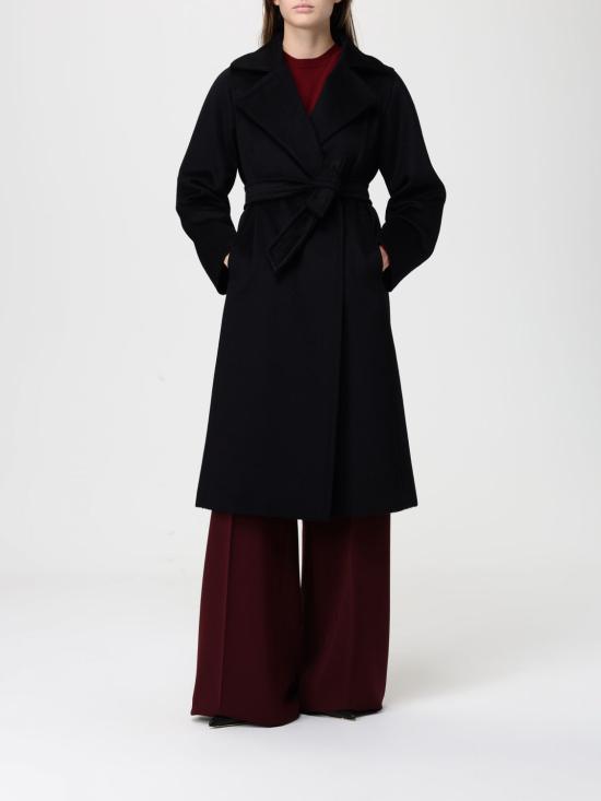 25FW 막스마라 MANUELA 마누엘라 코트 2521016062600 002 Black - MAX MARA